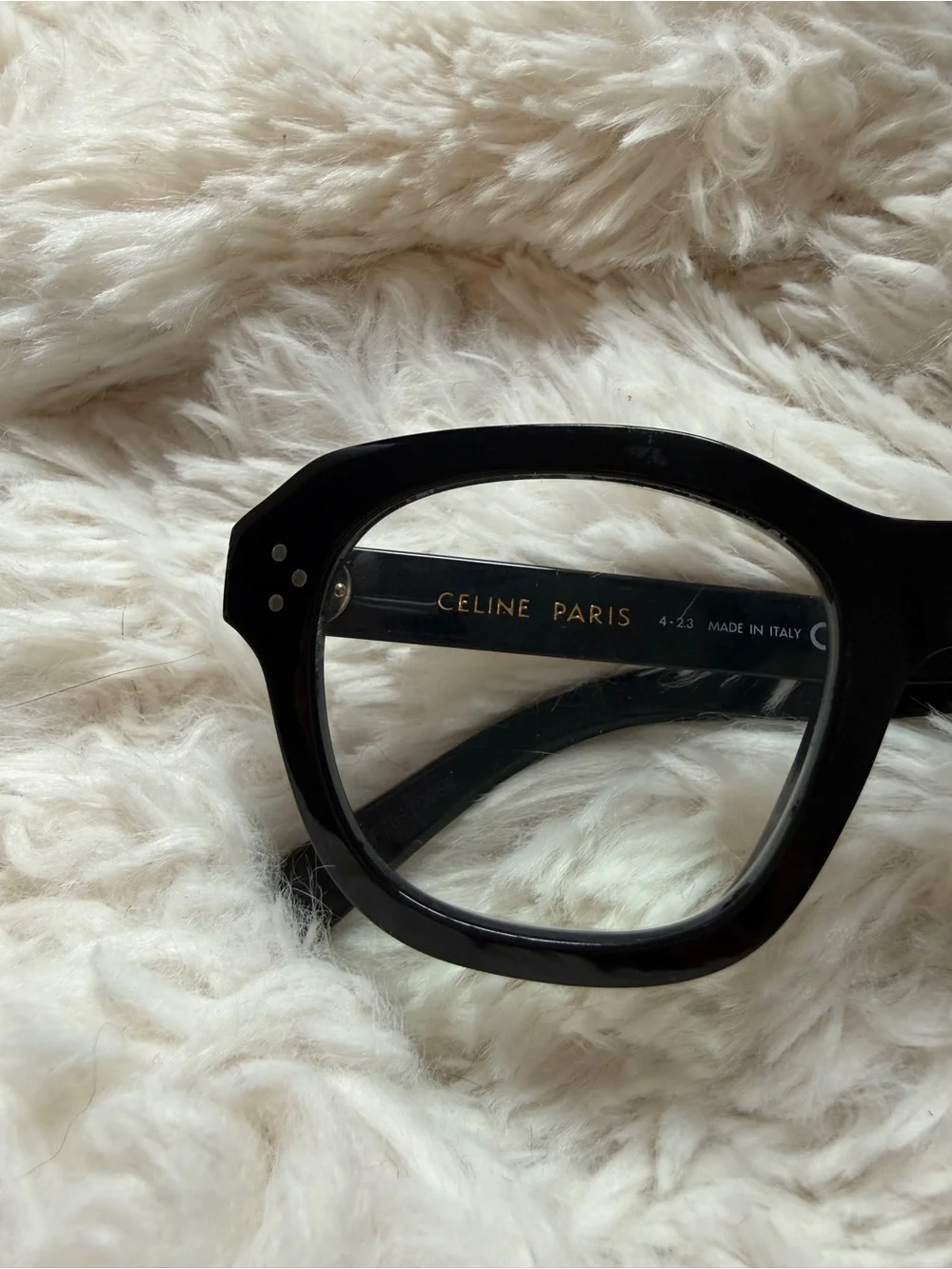CELINE Paris 3 Dot women’s Black Glasses *Frames Only*